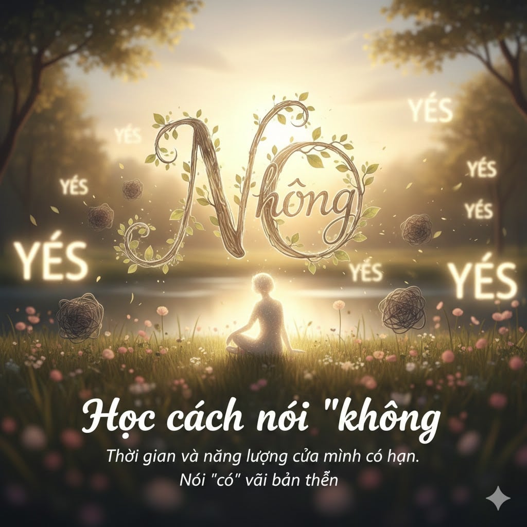 Học cách nói 'không'
